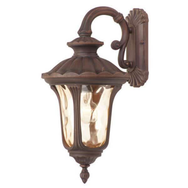 Oxford 1 Light Imperial Bronze Outdoor Wall Lantern