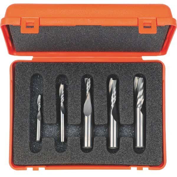 Downcut Spiral Bit Set,5pcs, Mfr#: 192.000.02, CMT