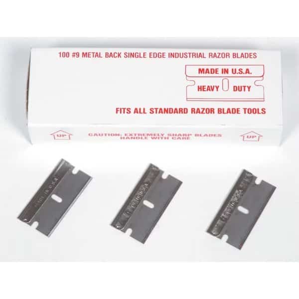 Razor Blades, 100 Per Box
