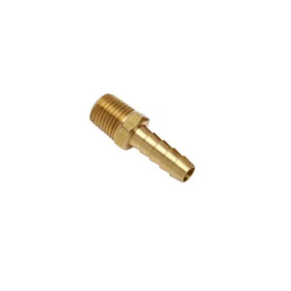 Male 1/4" NPT to 1/4" (6 mm) Hose Barb,