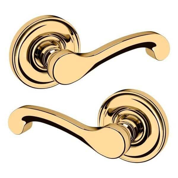 Passage Door Levers Lifetime Brass
