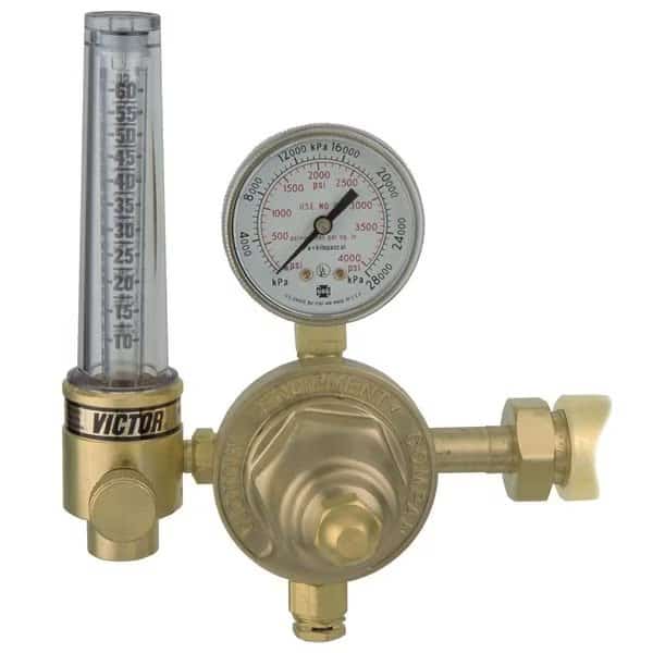 Flowmeter Regulator, Nitrogen, Single Stage, 5/8"-18 Outlet