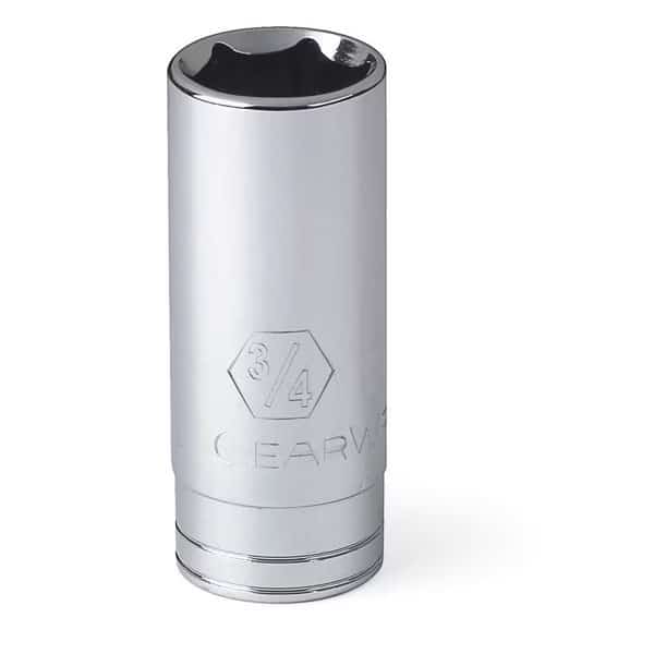 3/8" Drive 6 Point Deep SAE Socket 3/4"