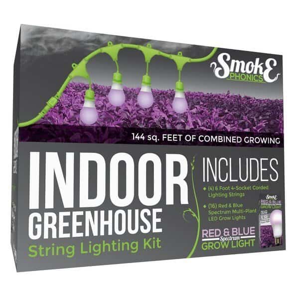 SmokePhonics 4-Socket Corded LED Gr, PK4