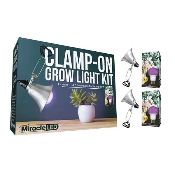 Ultra Grow LED Clamp-On Grow Light, PK2