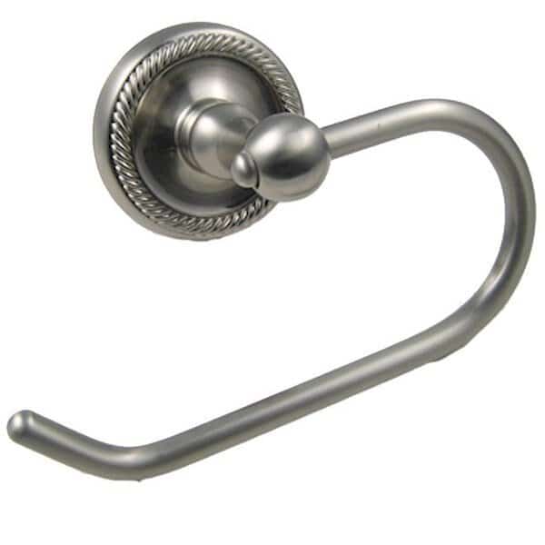 Riverside Euro Tissue Roll Holder Nickel, RUSTICWARE, Mfr# 8107SN