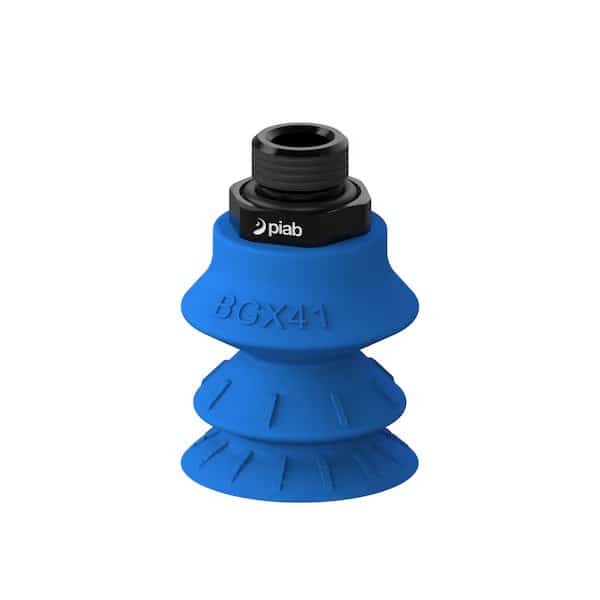 Vacuum Cup, Silicone, Blue, 41 mm dia.