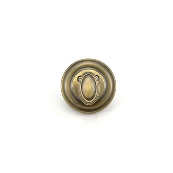 Estate Antique Brass Turns