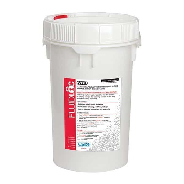 Blood Clean-Up, Screw Top Pail, 6.5 gal.