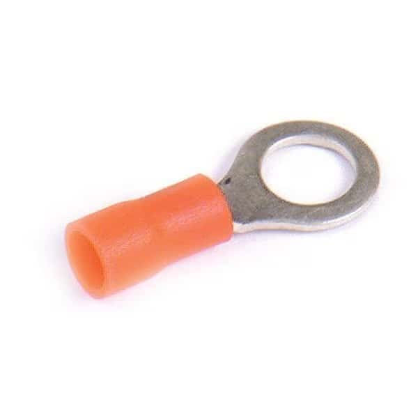 22-16 AWG Vinyl Ring Terminal 3/8" Stud PK, GROTE, Mfr# 84-2108