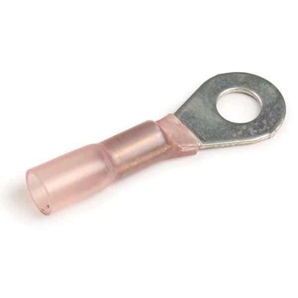 20-18 AWG Heat Shrink Ring Terminal 1/4" Stud PK, GROTE, Mfr# 84-2805