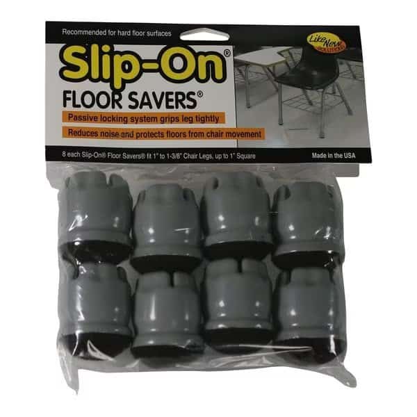 Slip On Chair Leg Floor Protectors,PK48, Mfr#: 88455CS, MASTER MANUFACTURING