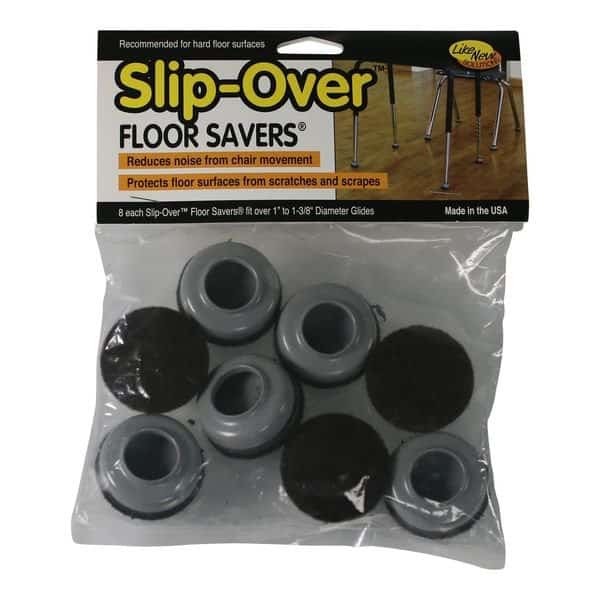 Slip-Over Floor Savers Fits Over E, PK48, MASTER MFG, Mfr# 88456CS
