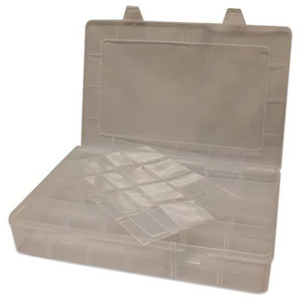 Compartment Storage Box with 2.5 in H x 9 in W