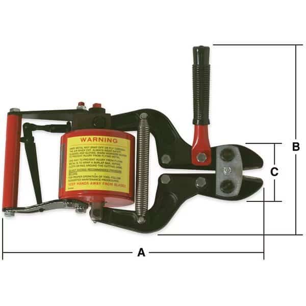 Light Duty Center Cut Pneumatic Cutter