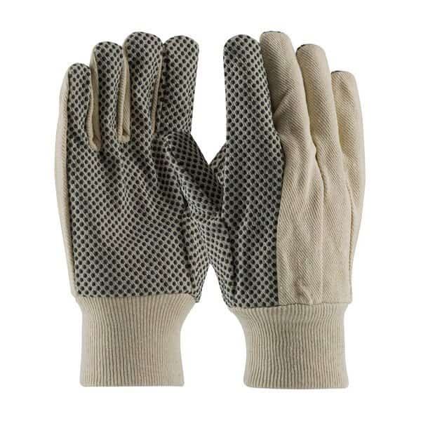 Canvas Dotted Palm Glove, 8 Oz, PK12