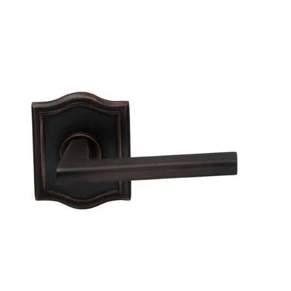 Single Dummy Right Hand Lever Tuscan Bronze 925 with Arched Rose