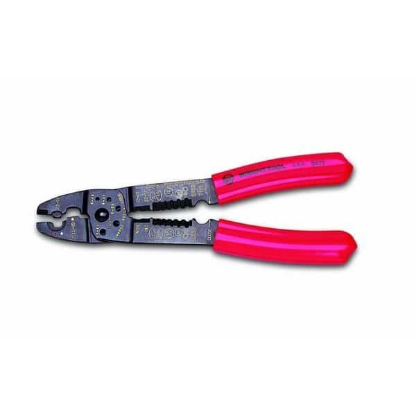 Wire Strip Plier w/Cutter/Crim 6 strip s, WRIGHT TOOL, Mfr# 9472