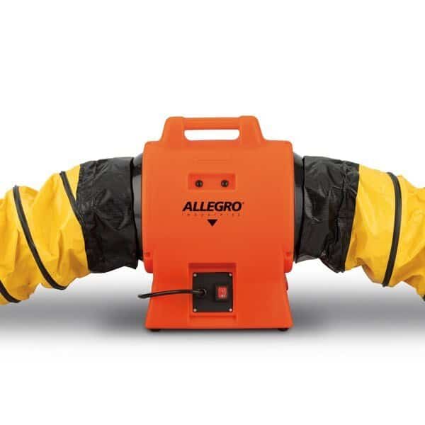 Axial AC Inline Booster Plastic Blower,