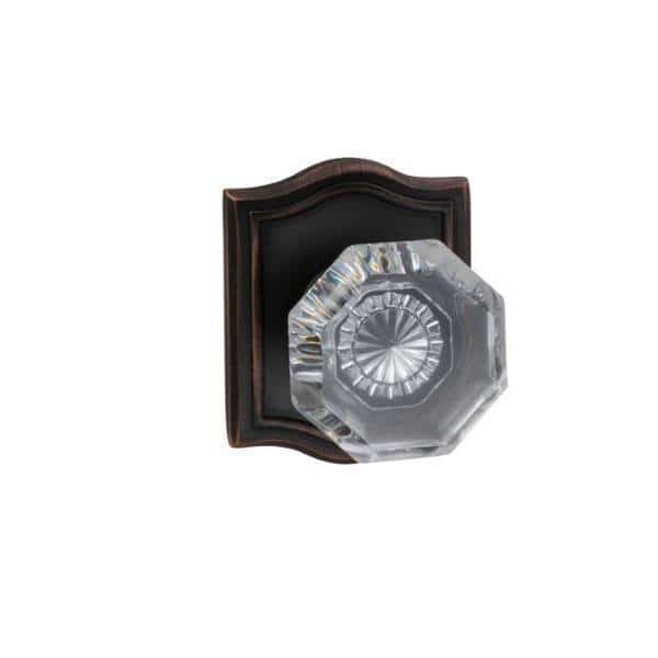 Arched Rose Passage Knob 2-3/4" Backset,, Mfr#: 955AR/234T.PATB, OMNIA