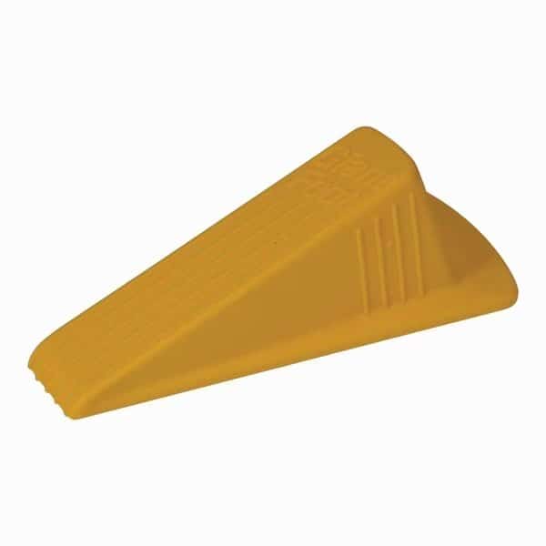 Yellow Big Foot Door Stop 4.75"x2.,PK12, Mfr#: 973CS, MASTER MANUFACTURING