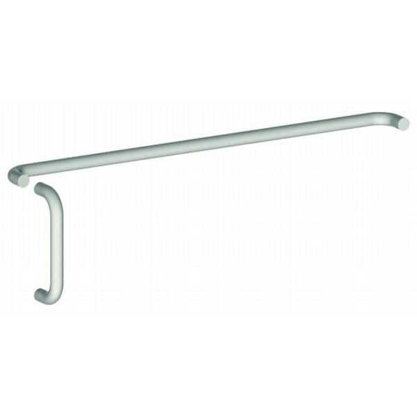 Bright Stainless Steel Push / Pull 151B32, HAGER, Mfr# 151B32