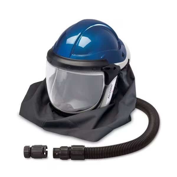 Deluxe Supplied Air Shield/Helmet w/Pers, ALLEGRO INDUSTRIES, Mfr# 9904-C