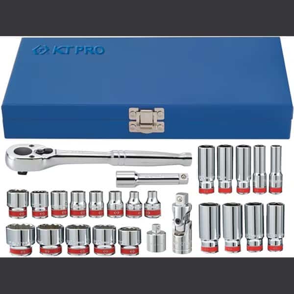 3/8" Drive SAE, 26 pcs
