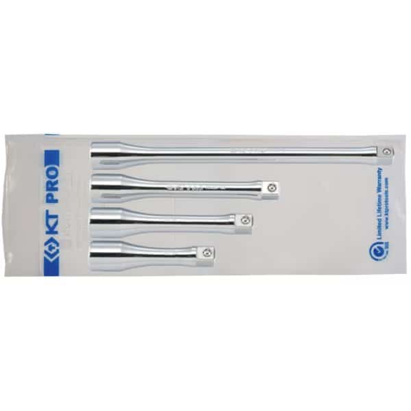 Extension Bar Set 1/2" Dr, 4 Pieces