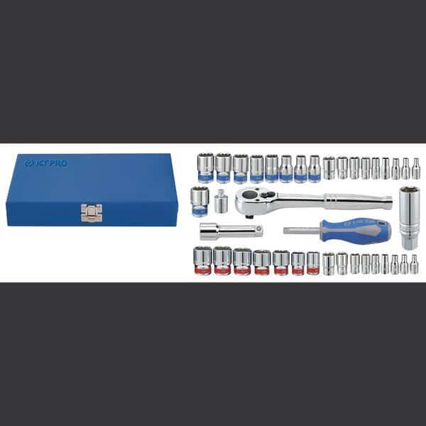 1/4", 3/8" Drive SAE, Metric, 39 pcs