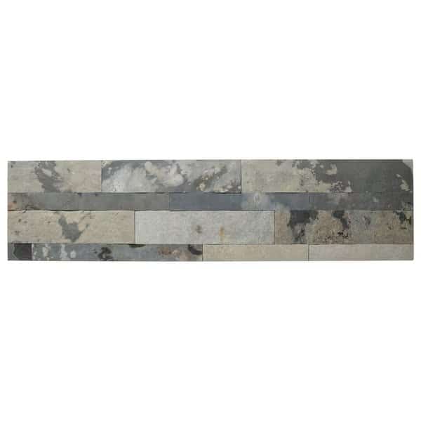 Aspect Stone 6X24 Medley Slate Backsplas