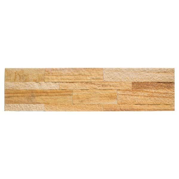 Sandstone Backsplash 6X24 Golden