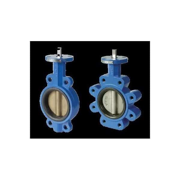 Butterfly Valves, Wafer, 250 psi, 5" Size