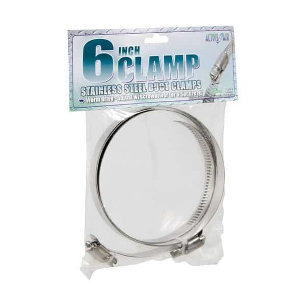 Stainless Steel Duct Clamps, 6