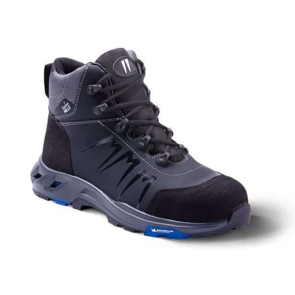 Top Addict Michelin Leather Work Boot, Black, Men's Size 8, GASTON MILLE, Mfr# ADHN3-8