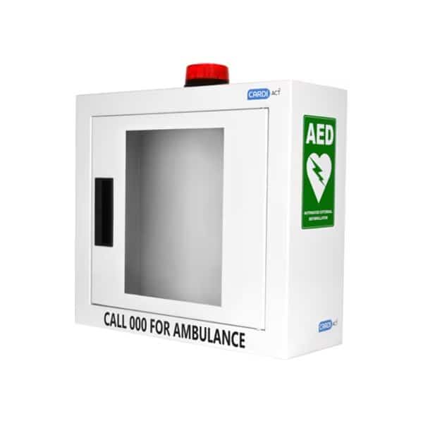 Defibrillator Wall Cabinet,Alarmed, Mfr#: AEKM05, HEARTSINE