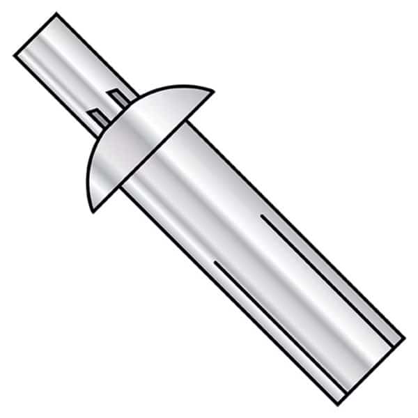 Nail Drive Anchor, 1/4" Dia., 1/8" L, Aluminum 1000 PK, EnjoyTool Select, Mfr#: 14125AUA