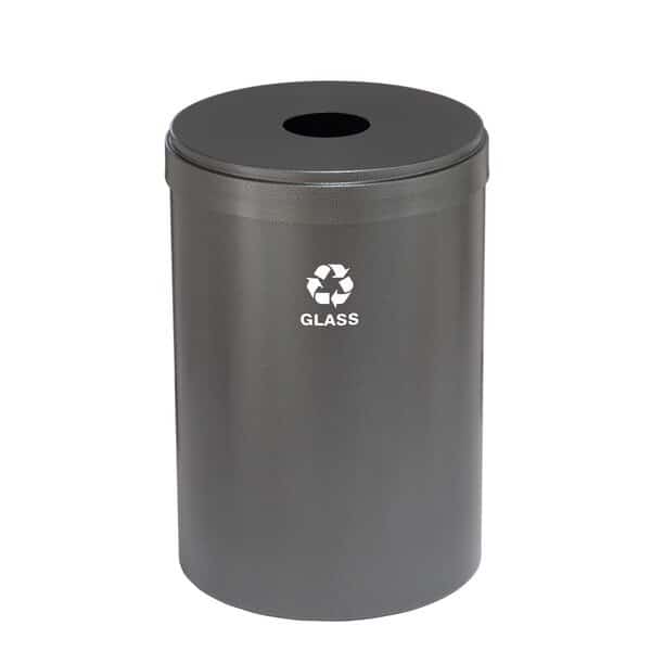 Single Bottle Recycler,Liner,33 gal.,Sil , Mfr#: B-2032SV-SV-B8
