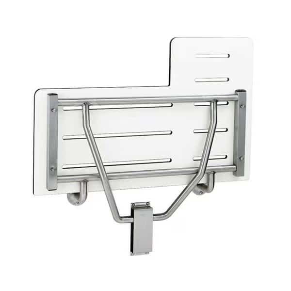 Concealed B5181 Satin Stainless Steel Shower Furni, 33" L, Stainless Steel, Satin Stainless Steel