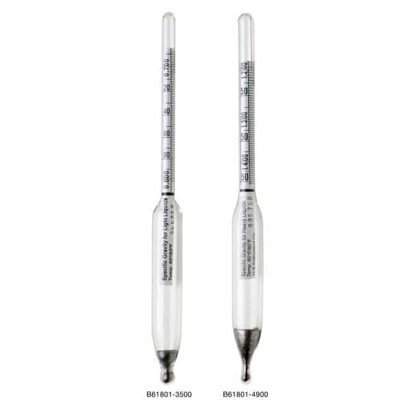 H-B DURAC 0.890/1.000 Specific Gravity Hydrometer:165mm (6.5 in )Length