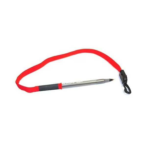 Lanyard for Pen/Pencil, Red, PK100