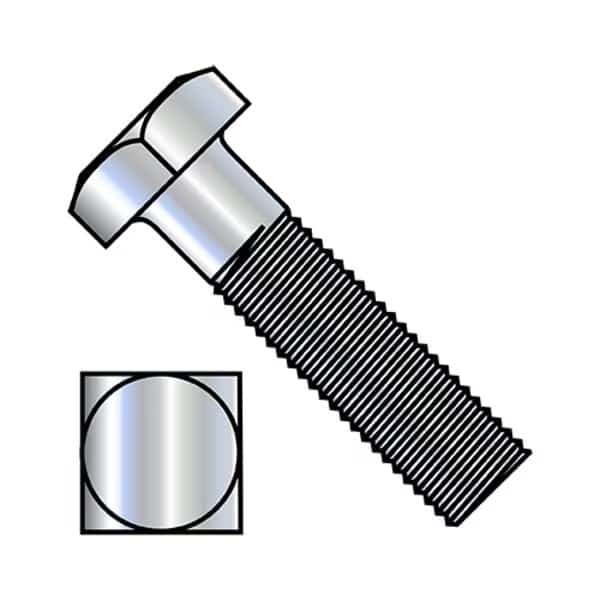 5/16-18X1 1/4 SQUAR HD BATTERY BOLT F/T ZINC, PK1000