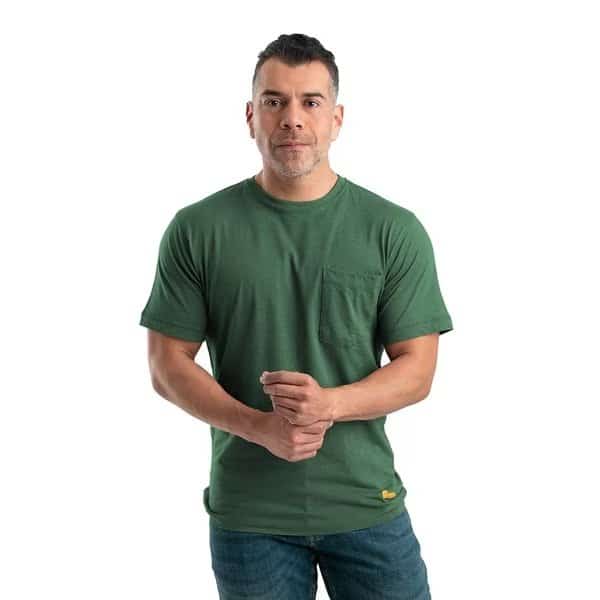 T Shirt, 60% Cotton / 40% polyester Jersey, Pine, 5XL
