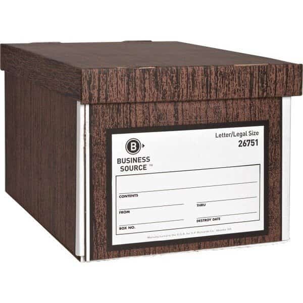 Storage Box, Wood Grain, Cardboard