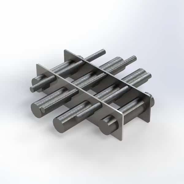 Ceramic Magnetic Separation Grate 8"dia