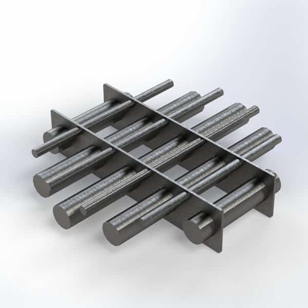 Ceramic Magnetic Separation Grate 10" D