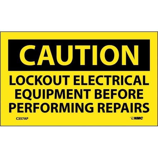 Lockout Electrical Equipment Before Perf