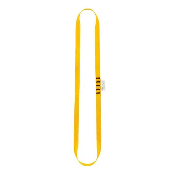 Sewn Webbing Sling,Nylon,4946 lb.,Yellow, Mfr#: C40A 60, PETZL