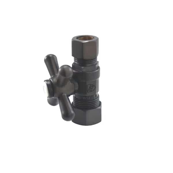 CC44455X 5/8" OD Comp X 1/2" OD Comp Straight Shut-Off Valve
