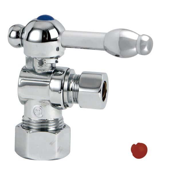 CC53301KL 5/8" X 3/8" OD Comp Angle Stop with Handle
